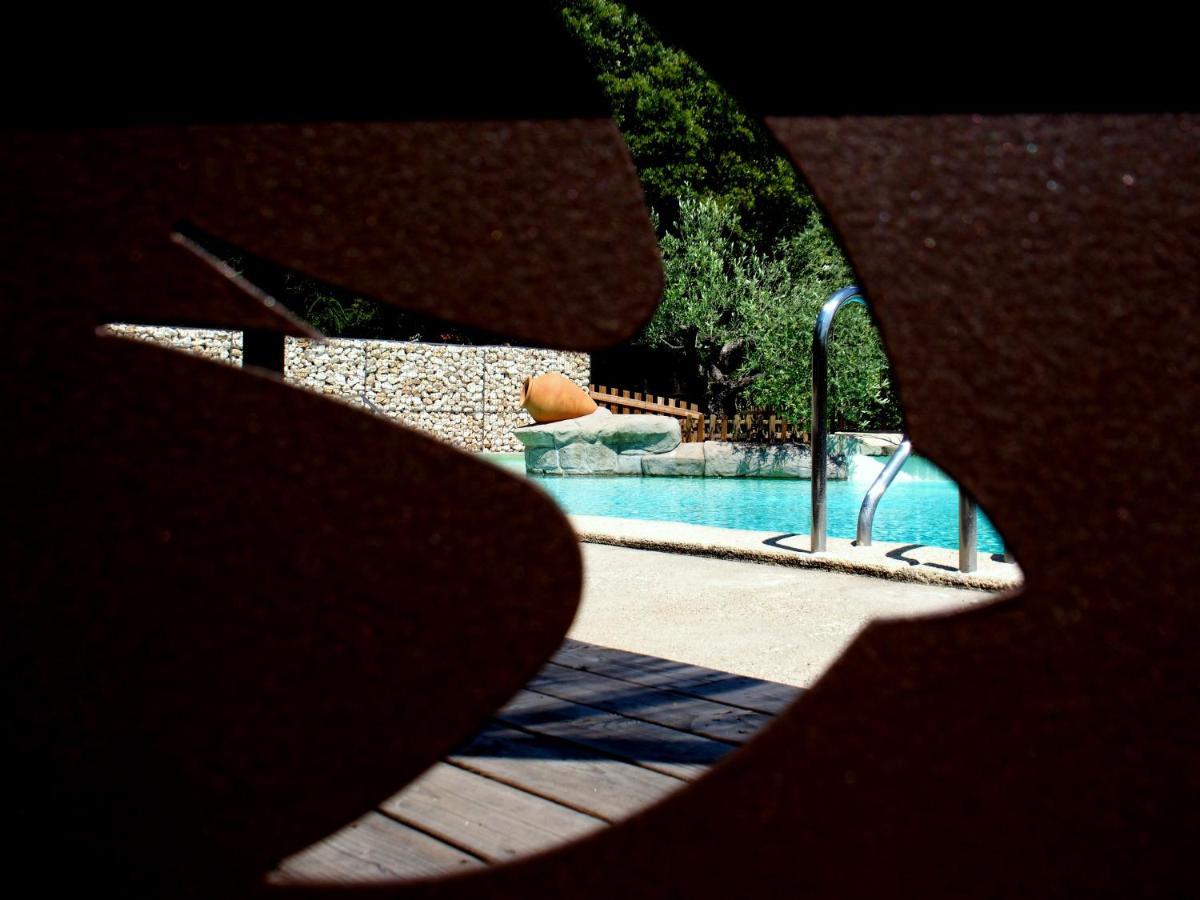 camping mas du sartre Saint Alban Auriolles Bagian luar foto
