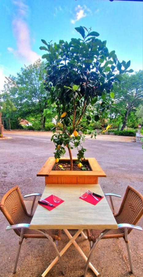 camping mas du sartre Saint Alban Auriolles Bagian luar foto